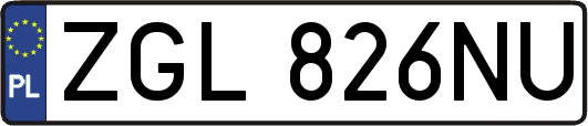 ZGL826NU