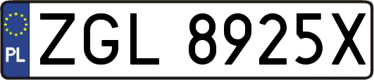 ZGL8925X