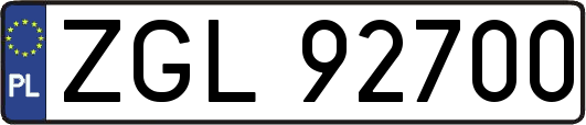 ZGL92700
