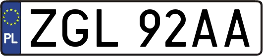 ZGL92AA