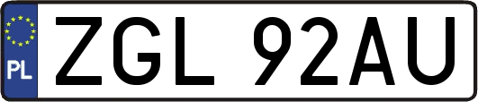 ZGL92AU