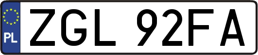 ZGL92FA