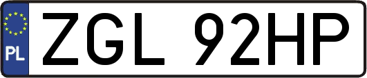 ZGL92HP