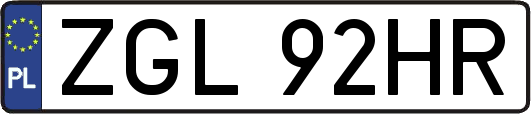 ZGL92HR