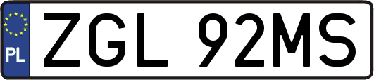 ZGL92MS