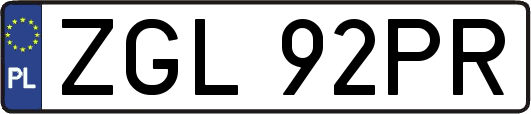 ZGL92PR