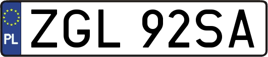 ZGL92SA