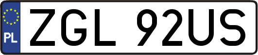 ZGL92US