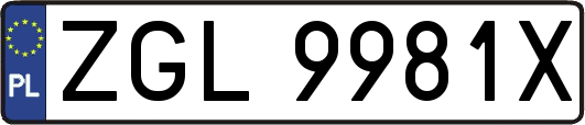 ZGL9981X