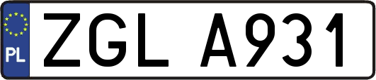 ZGLA931