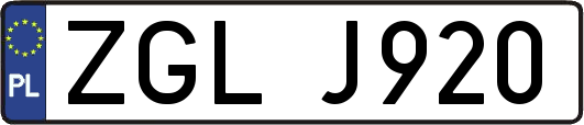 ZGLJ920