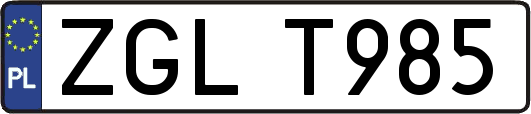 ZGLT985