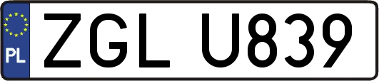 ZGLU839
