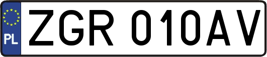 ZGR010AV