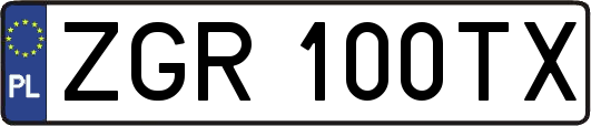 ZGR100TX
