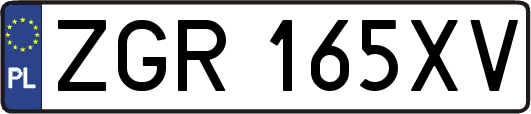 ZGR165XV