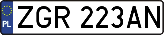 ZGR223AN