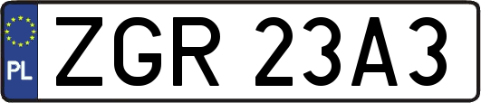 ZGR23A3