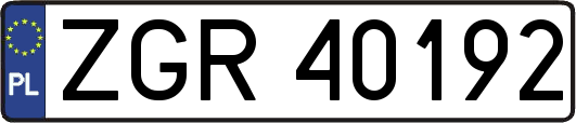 ZGR40192