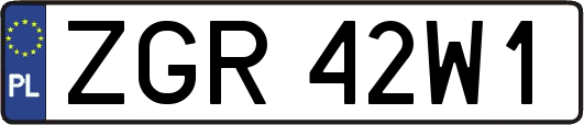 ZGR42W1
