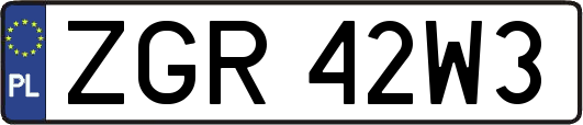 ZGR42W3
