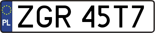 ZGR45T7