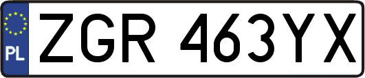 ZGR463YX
