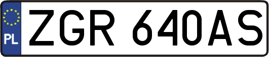 ZGR640AS