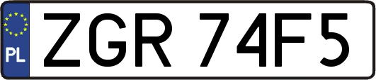 ZGR74F5