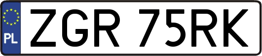 ZGR75RK