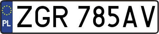 ZGR785AV