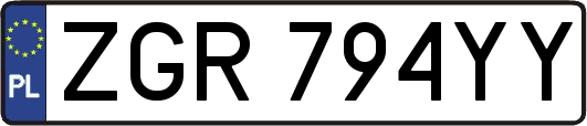 ZGR794YY