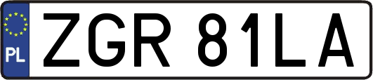 ZGR81LA