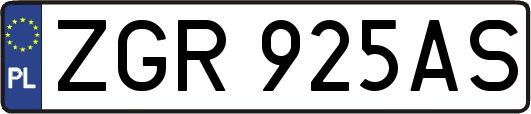 ZGR925AS