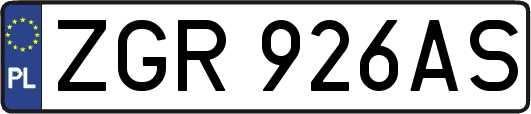 ZGR926AS