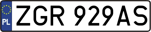 ZGR929AS