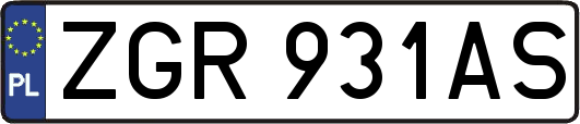 ZGR931AS