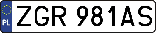 ZGR981AS