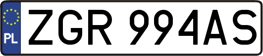 ZGR994AS