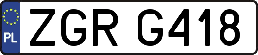 ZGRG418