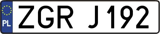 ZGRJ192
