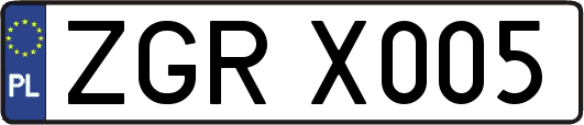 ZGRX005