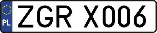 ZGRX006