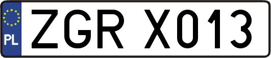ZGRX013