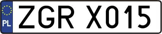 ZGRX015