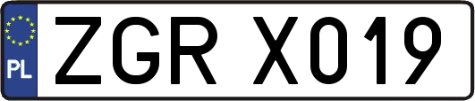 ZGRX019