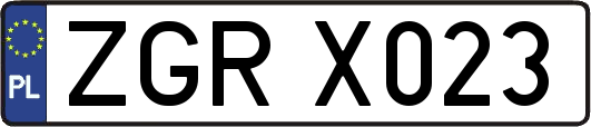 ZGRX023