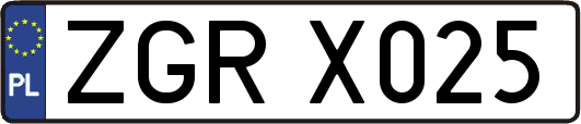 ZGRX025