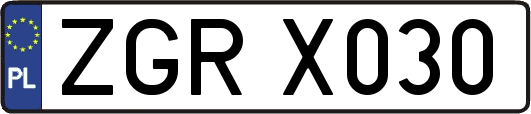 ZGRX030