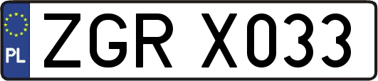 ZGRX033